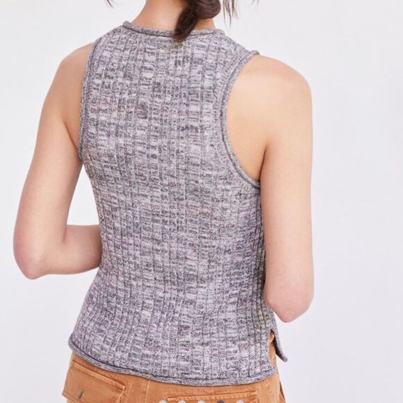 Pilcro Knit High-Neck Tank | Anthropologie - Picture 3 of 9